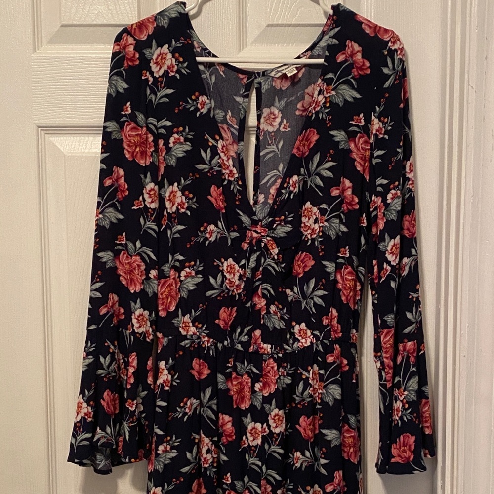 Long sleeve romper